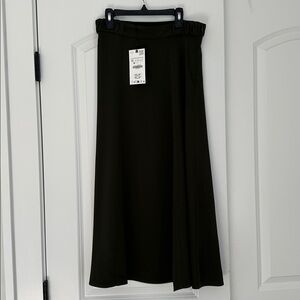 Zara Dark Green Maxi Skirt